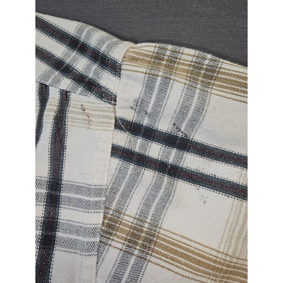 Eddie Bauer Men's Plaid Flannel Shirt Long Sleeve Button Up Outdoor Size Medium - Picture 5 of 8